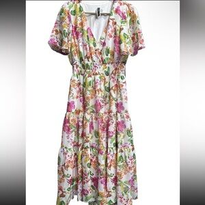 Julian Taylor Size 4 Butterfly Dress